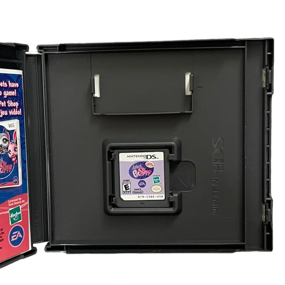 Littlest Pet Shop Spring Nintendo DS Video Game Case Manual Retro Hasbro NDS